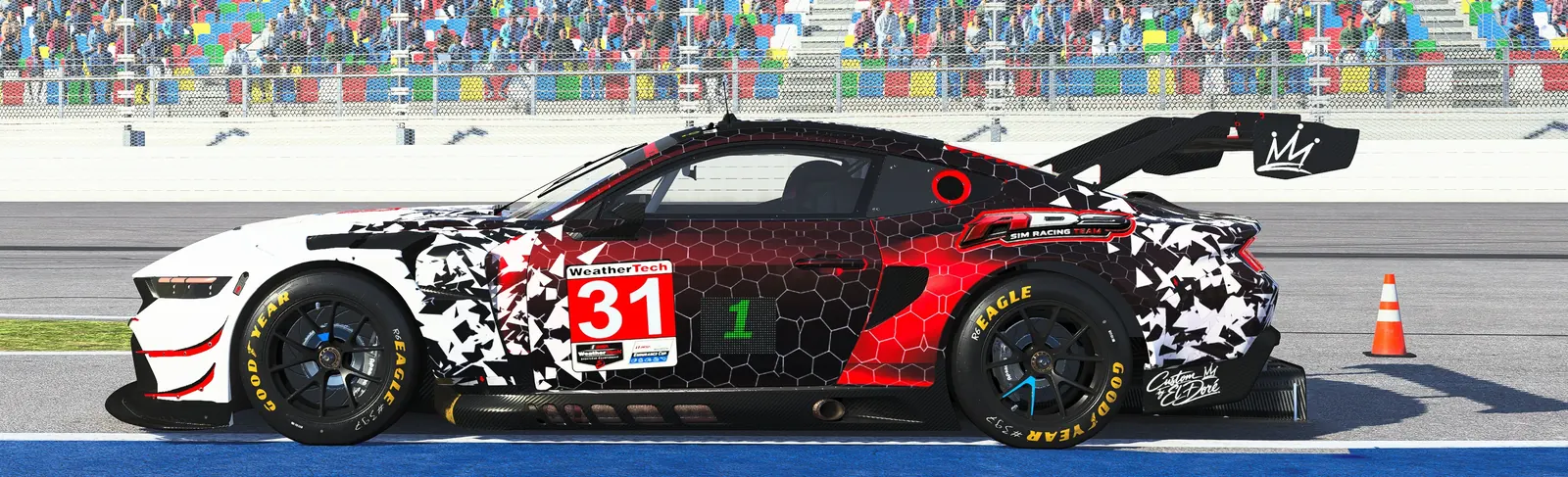 Ford Mustang LMGT3 ADS