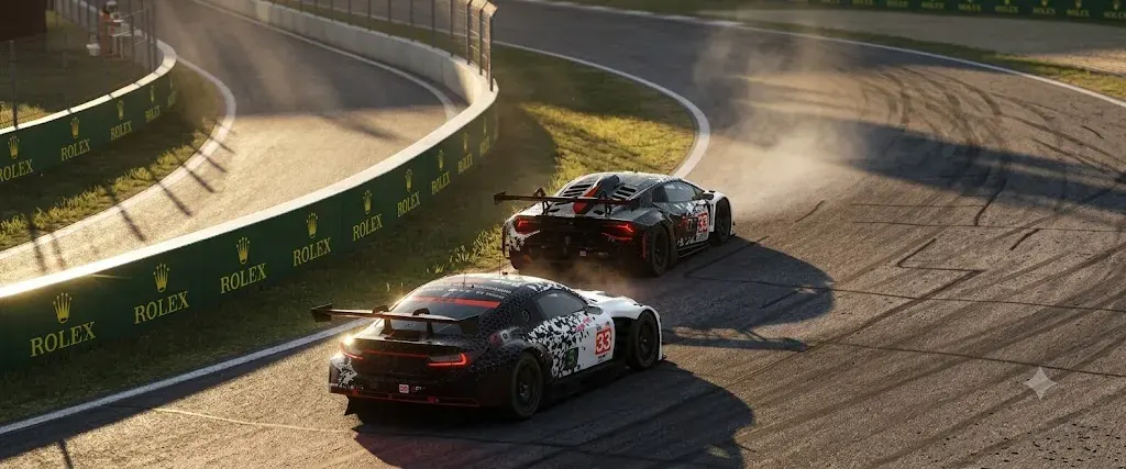 Lexus et Lamborghini ADS en piste