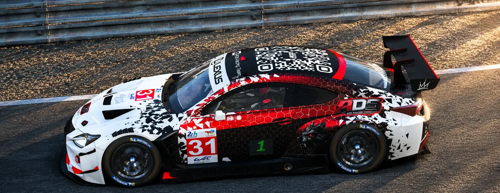 Lexus LMGT3 livrée ADS